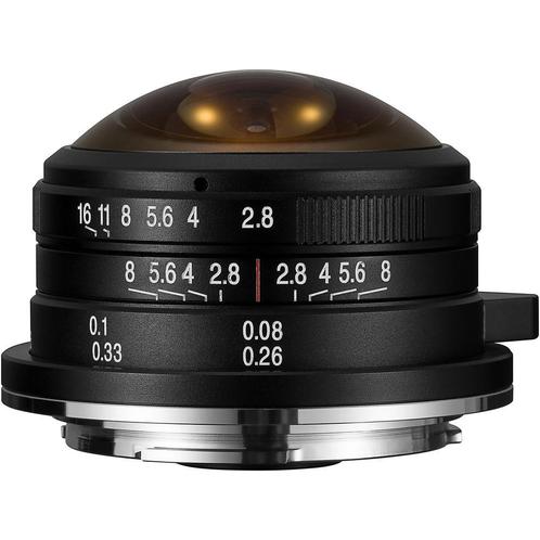 Laowa 4mm f/2.8 Circular Fisheye Canon RF, Audio, Tv en Foto, Fotografie | Lenzen en Objectieven, Groothoek Fisheye-lens, Nieuw
