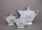 Victoria - Koffieservies (11) - Porselein - Art Deco -