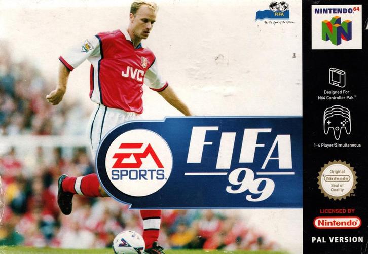 N64 FIFA 99 (In doos), Spelcomputers en Games, Spelcomputers | Nintendo 64, Zo goed als nieuw, Verzenden