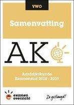 ExamenOverzicht   Samenvatting Aardrijkskunde  9789492871787, Zo goed als nieuw