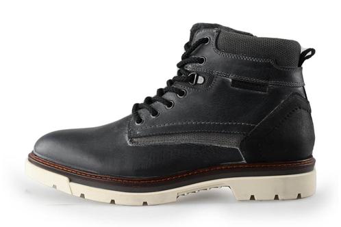 Bullboxer Veterboots in maat 43 Zwart | 10% extra korting, Kleding | Heren, Schoenen, Zwart, Zo goed als nieuw, Boots, Verzenden