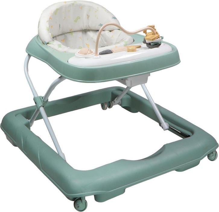 Tryco Baby Walker Dinosaurus Stonegreen Loopstoel TR-927068, Kinderen en Baby's, Speelgoed | Buiten | Voertuigen en Loopfietsen
