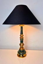 Lamp - Exclusieve Empire  Tafellamp -  60 cm - Koper, Marmer, Antiek en Kunst