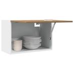 vidaXL Hangkast Lyon 60x31x40 cm bewerkt hout artisanaal, Huis en Inrichting, Verzenden, Nieuw, Bruin
