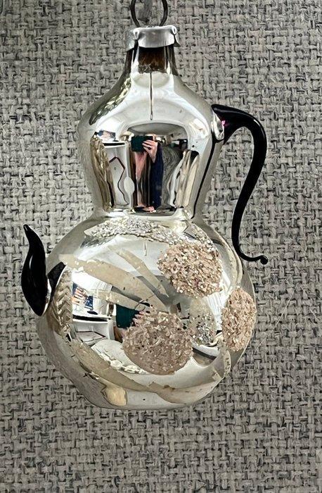 Kerstdecoratie (6) - Glas - Theepot Koffiepot Piek, Diversen, Kerst