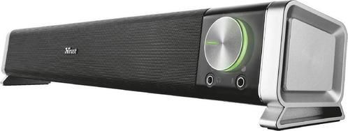Mini Soundbar PC Speaker - Met volumeregeling - Zwart Trust, Computers en Software, Pc- en Netwerkkabels, Nieuw, Verzenden