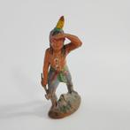 2 Indiase figuren van Amerika composiet OMH Elastolin., Nieuw