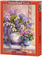 Lilac Flowers Puzzel (1500 stukjes) | Castorland - Puzzels, Hobby en Vrije tijd, Denksport en Puzzels, Verzenden, Nieuw