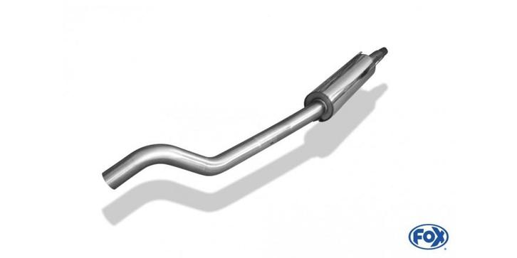 FOX Opel Tigra A voordemper Ø60mm, Auto-onderdelen, Uitlaatsystemen, Nieuw, Verzenden