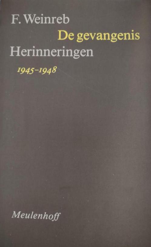 GEVANGENIS 9789029037464 WEINREB, Boeken, Overige Boeken, Gelezen, Verzenden