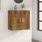 vidaXL Wandkast 60x30x60 cm bewerkt hout gerookt, Verzenden, Nieuw