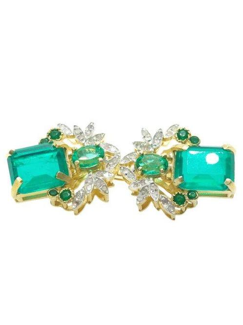 Zonder Minimumprijs - Oorbellen - 9 kt. Geel goud, Zilver, Sieraden, Tassen en Uiterlijk, Oorbellen