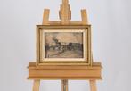 Emile Comte - Boot bij brug