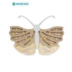 Nachtlampje vlinder | Beige (kinderlamp) (Kinderkamer), Ophalen of Verzenden, Nieuw
