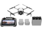 DJI Mini 4 Pro - Fly More Combo - 4K/60fps HDR - Wit Zwart, Verzenden, Zo goed als nieuw