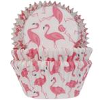 Cupcake Vormpjes HoM Flamingo 50x33mm. 48st., Verzenden, Nieuw