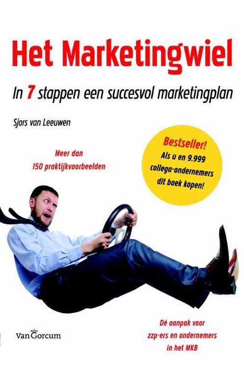 Het marketingwiel 9789023248033 Sjors van Leeuwen, Boeken, Economie, Management en Marketing, Zo goed als nieuw, Verzenden