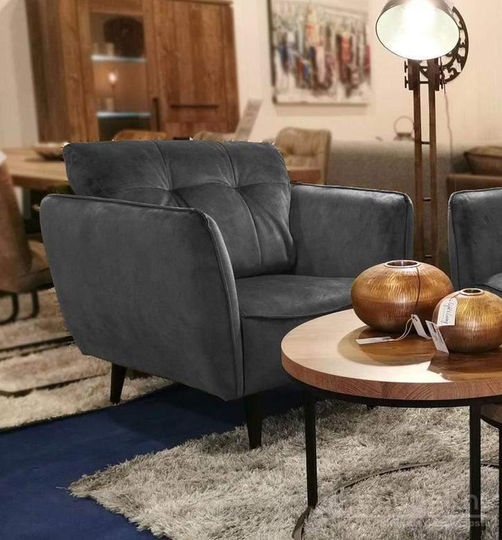 Fauteuil Akker - fauteuils - Grijs, Huis en Inrichting, Stoelen, Grijs, Nieuw, Stof