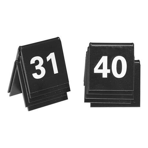 Tafelbordnummer set | 31~40 | Polystyreen, Zakelijke goederen, Horeca | Keukenapparatuur, Verzenden