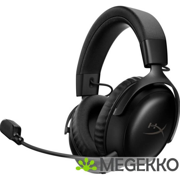 HyperX Cloud III S Draadloze Zwarte gaming headset, Computers en Software, Headsets, Nieuw, Verzenden