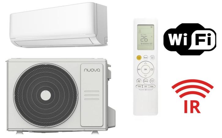 Nuova Premium inverter 7,1kW Single split set, Witgoed en Apparatuur, Airco's