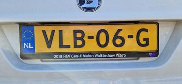 Auto Kentekenplaathouder met eigen opgegeven tekst beschikbaar voor biedingen