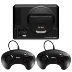 SEGA Mega Drive Mini (2 Controllers), Spelcomputers en Games, Spelcomputers | Sega, Verzenden, Zo goed als nieuw