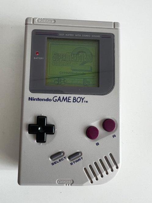 Nintendo - Gameboy Classic - with Super Mario Land 2 -, Spelcomputers en Games, Spelcomputers | Overige Accessoires
