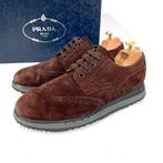 Prada - Suede Brogue UK 6 - Sneakers - Maat: EU 40, Nieuw