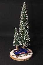 Diorama Snowy forest road 1:64 Merry Xmas #3, Hobby en Vrije tijd, Modelbouw | Figuren en Diorama's, Ophalen of Verzenden, Nieuw