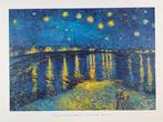 Vincent van Gogh (after) - Starrynight Rhone, 1888 -, Antiek en Kunst