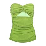 House of Amen • groene cut out top • 38 (IT44), Kleding | Dames, Verzenden, Nieuw, Groen, Maat 38/40 (M)