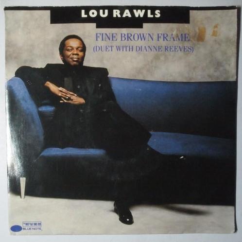 Lou Rawls and Dianne Reeves - Fine brown frame - Single, Cd's en Dvd's, Vinyl Singles, Single, Gebruikt, 7 inch, Pop