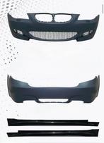 BMW E60 03–10 M5-stijl bodykit – voor/achter + sideskirts, Nieuw, Voor, BMW, Bumper