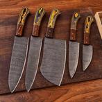 Keukenmes - Chefs knife - Gevouwen staal, Pakka-hout en