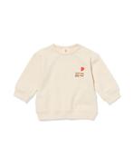 HEMA Newborn sweater hartje ecru, Verzenden, Nieuw