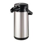 Thermoskan | RVS/Zwart | 2.2L | Dubbelwandig | Pomp |, Verzenden, Nieuw in verpakking