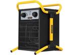 Stanley STANLEY - Ventilatorkachel - 3300 W - Zwart (1 stuk), Verzenden, Nieuw