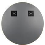 Spiegel - Trion Mali - Ø50cm - Wandspiegel in Frame - Goud, Huis en Inrichting, Woonaccessoires | Spiegels, Ophalen of Verzenden