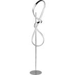 Vloerlamp - Dimbaar - 1-lichts - Chroom, Huis en Inrichting, Lampen | Vloerlampen, Ophalen of Verzenden, Nieuw, Metaal, 100 tot 150 cm