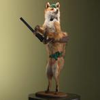Vos Jager Taxidermie Opgezette Dieren By Max, Verzamelen, Dierenverzamelingen, Ophalen of Verzenden, Nieuw, Wild dier, Opgezet dier