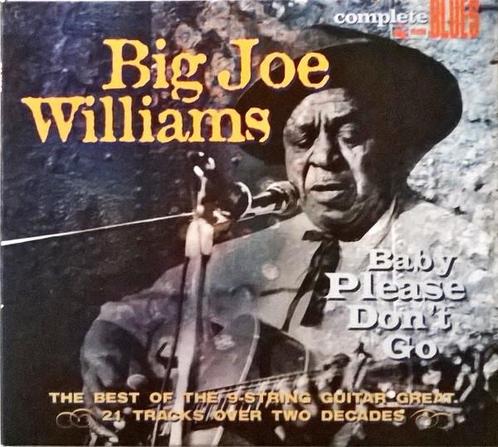 cd - Big Joe Williams - Baby Please Dont Go, Cd's en Dvd's, Cd's | Overige Cd's, Zo goed als nieuw, Verzenden