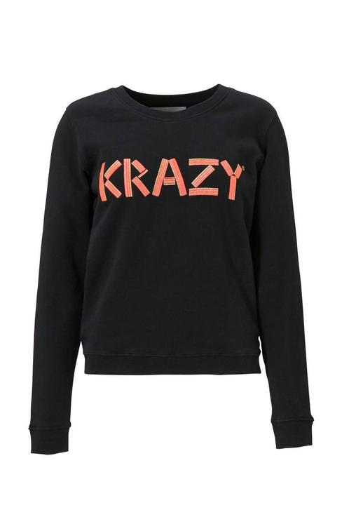 Sweater dames - Krazy - zwart - mt M, Kleding | Dames, Merkkleding | Truien en Vesten, Verzenden