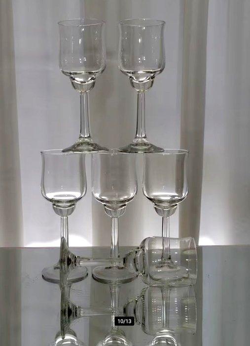 Leerdam - Willem Heesen - Wijnglas (6) - Ambassador -, Antiek en Kunst, Antiek | Glas en Kristal