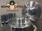 Spoorverbreders 20mm 66,6mm 5x112 Mercedes-Benz met VETKAP, Auto diversen, Tuning en Styling, Ophalen of Verzenden