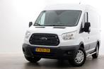 Ford Transit 350 2.0 TDCI 130pk E6 L2H2 Trend Airco/Camera/T, Auto's, Gebruikt, Euro 6, Wit, Dealer onderhouden