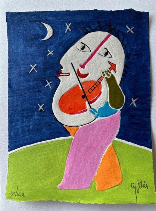 Juan García Ripollés (1932) - Violinista, Antiek en Kunst, Antiek | Overige Antiek