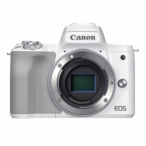 Canon EOS M50 Mark II systeemcamera Body Wit - Tweedehands, Audio, Tv en Foto, Fotocamera's Digitaal, Gebruikt, Canon, Verzenden