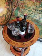 Globe bar - Hout - Large Globebar Barglobe, Antiek en Kunst, Curiosa en Brocante