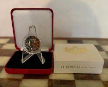 Monaco. 2 Euro 2007 Grace Kelly beschikbaar voor biedingen
